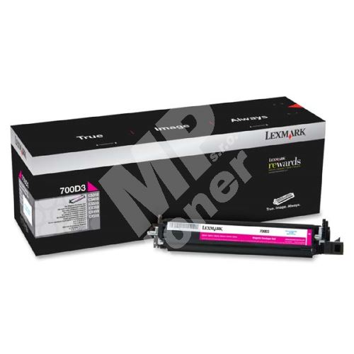 Developer Lexmark 70C0D30, magenta, originál 1