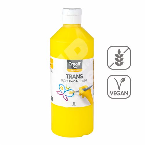 Transparentní barva Creall Trans, žlutá, 500ml 1