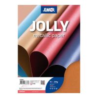 Dekorační papír Metallic měděný A4, 10ks, 250g
