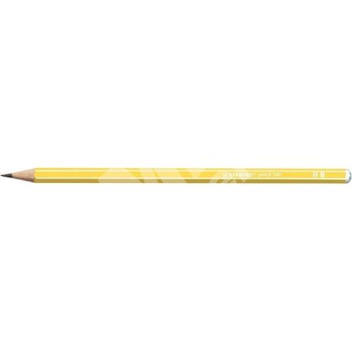 Grafitová tužka Stabilo Pencil 160, žlutá, šestihranná, HB 1