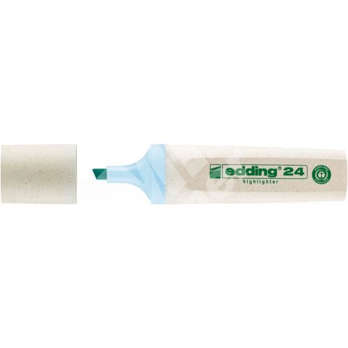 Zvýrazňovač Edding 24 EcoLine, pastelově modrá 1