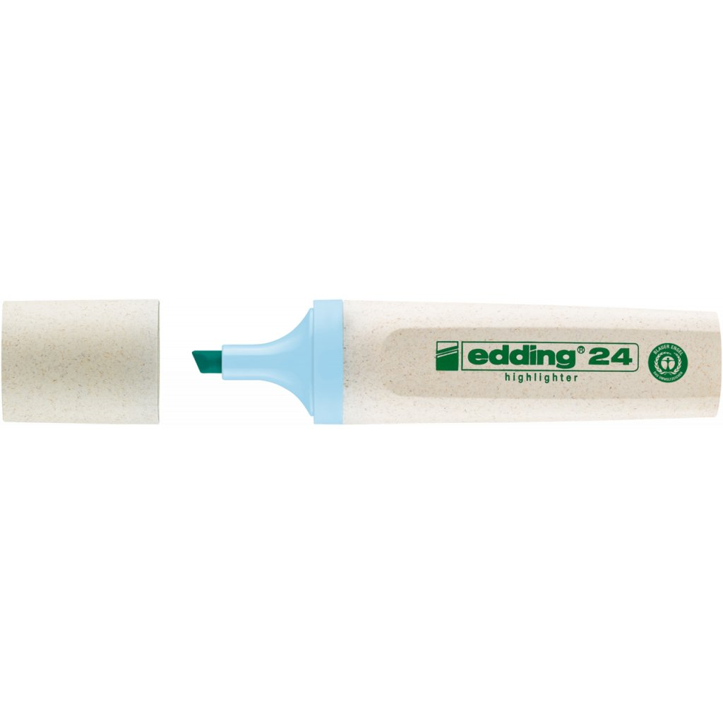 Zvýrazňovač Edding 24 EcoLine, pastelově modrá