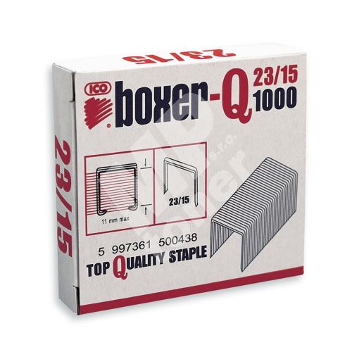 Sešívací spony Boxer-Q 23/15, 1000 ks 1