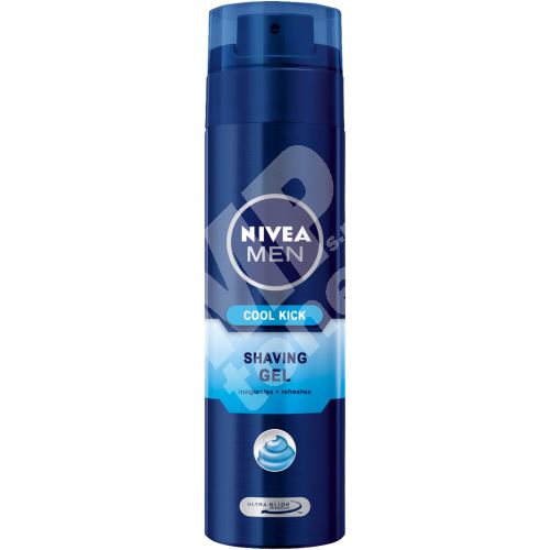 Nivea Men Cool Kick gel na holení, 200 ml 1