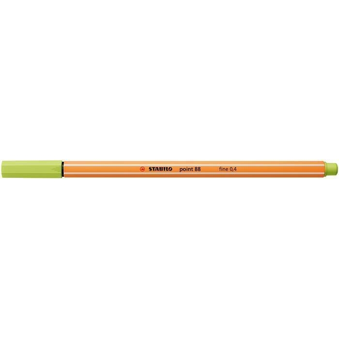 Liner STABILO Point 88, 0,4mm, 88/14, limetová zelená