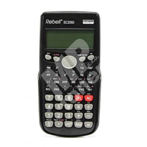 Kalkulačka Rebell RE-SC2060 BX, černá, vědecká, bodový displej 1