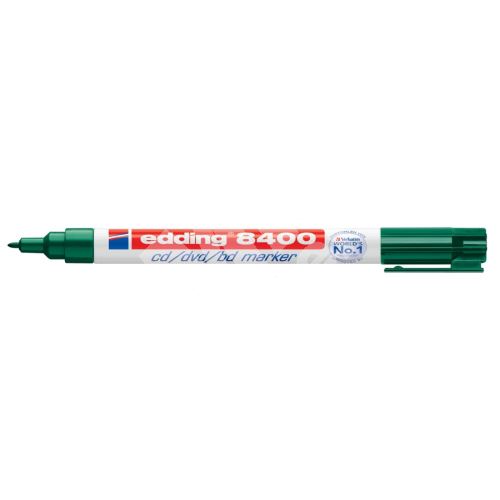 Popisovač na CD Edding 8400, zelený 1