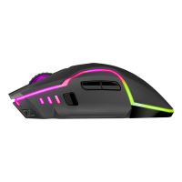 Myš Defender Oneshot GM-067 LED, 3200DPI, 2.4 [GHz], optická, 6tl., bezdrátová, černá 3 (2)