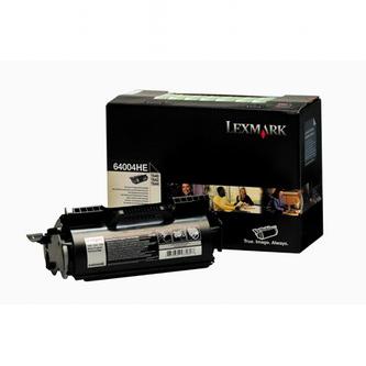 Toner Lexmark T640, T642, T644, černá, 0064004HE, return, originál