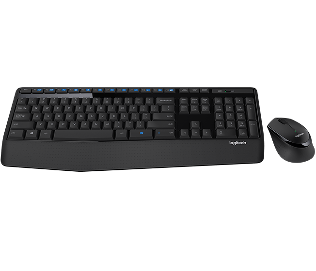 Sada klávesnice+myš Logitech Wireless Combo MK345 CZ/SK
