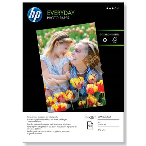 Fotografický papír HP Q5451A Premium Photo Paper, Glossy, 1bal/25ks 1