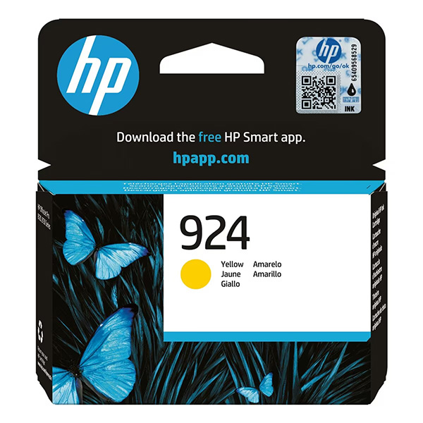 Inkoustová cartridge HP 4K0U5NE#CE1, OfficeJet Pro 8120, yellow, No.924, originál
