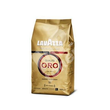 Káva Lavazza Qualita Oro, pražená, zrnková, 1000g 1