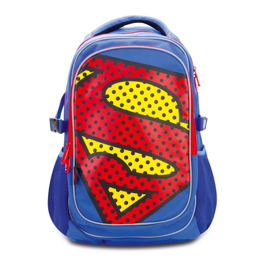 Školní batoh s pončem Superman, POP