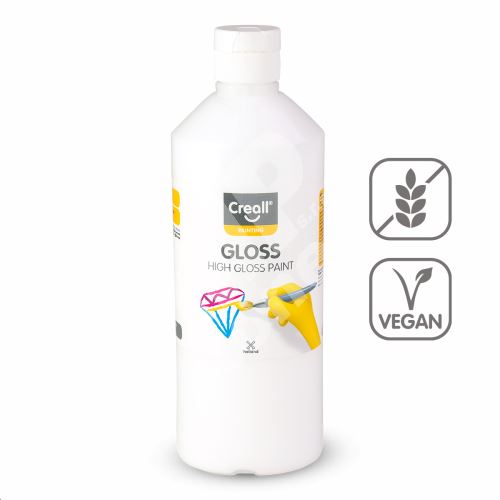 Barva Creall Gloss s vysokým leskem, 500ml, bílá 1
