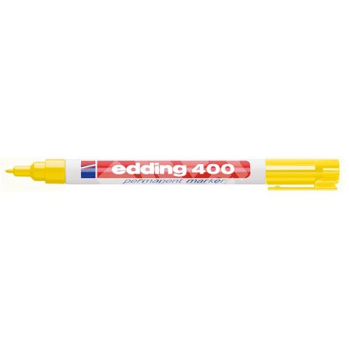 Permanentní popisovač Edding 400, žlutý, 1mm 1