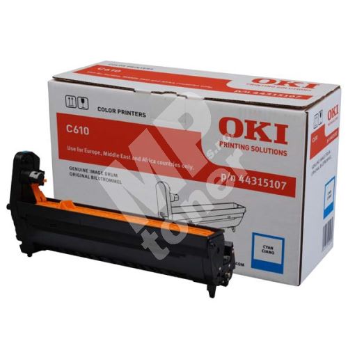 Válec OKI 44315107, cyan, originál 1