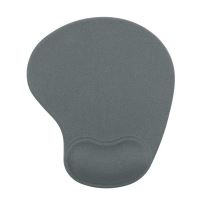 Podložka pod myš Powerton mini, ergonomická, gelová, šedá Podložka pod myš Powerton mini, ergonomická, gelová, šedá
