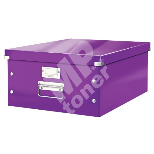Archivační krabice Leitz Click-N-Store L (A3), purpurová 1