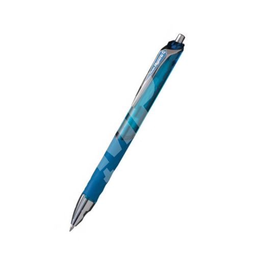 Pentel KL257 Hyper G kuličkové pero, sv.modrá 1