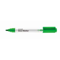 Popisovač Monami Deco Marker 460, hrot 2 mm, fluo green