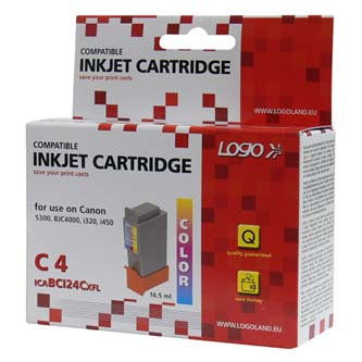 Kompatibilní cartridge Canon BCI-24C barevná, LOGO, TB