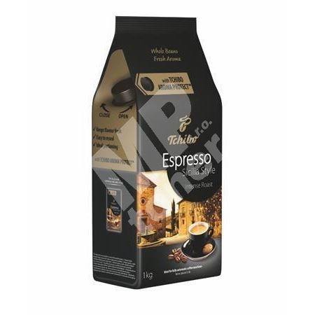 Káva Tchibo Sicilia, pražená, zrnková, 1000g 1