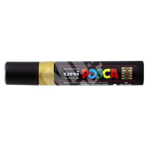 Uni Posca PC-17K akrylový popisovač, 15 mm, zlatý 1