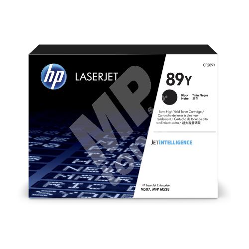 Toner HP CF289Y, black, 89Y, originál 1