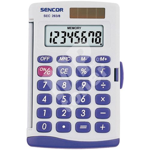 Kalkulačka Sencor SEC 263/ 8 DUAL 1