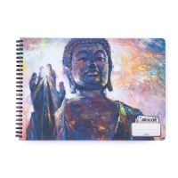 Skicák, spirálová vazba, A4, 50 listů, 190g Budha Skicák, spirálová vazba, A4, 50 listů, 190g Budha