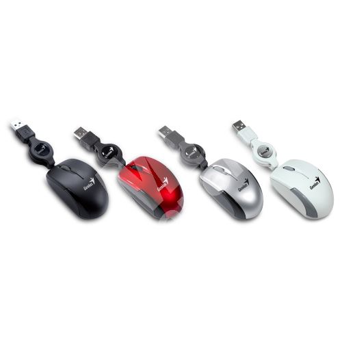 Genius myš Micro Traveler USB ruby 1