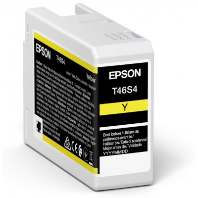 Inkoustová cartridge Epson C13T46S400, SC-P700, yellow, originál