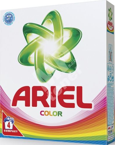 Ariel Color prací prášek na barevné prádlo 4 dávky 280 g 1