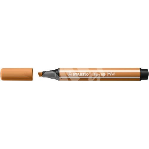 Fix Stabilo Pen 68 MAX, 1-5 mm, okrová 1