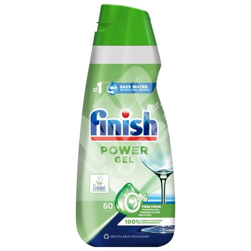 Finish Power Gel 0 % gel do myčky nádobí, 900 ml 1