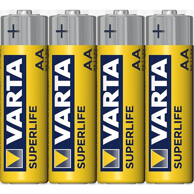 Baterie Varta Superlife R6/4, AA, 1,5V