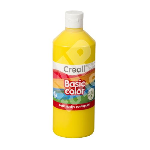 Creall temperová barva, základní žlutá, 500 ml 1
