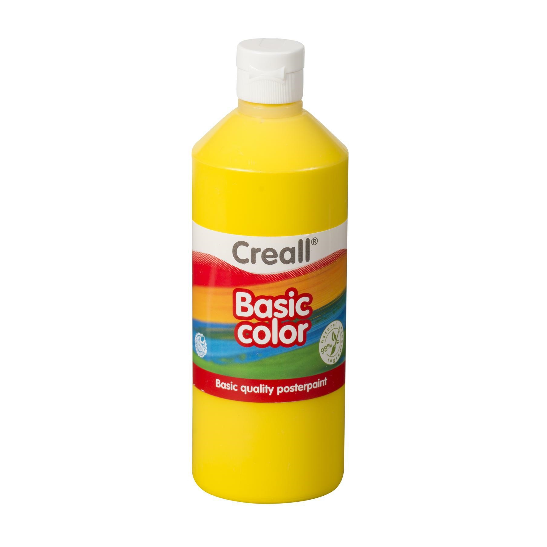 Temperová barva Creall, základní žlutá, 500 ml