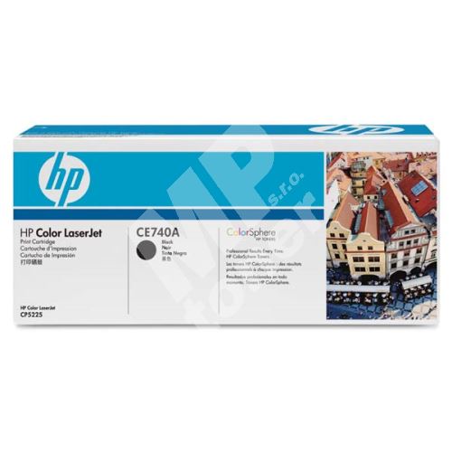 Toner HP CE740A, black, 307A, originál 1
