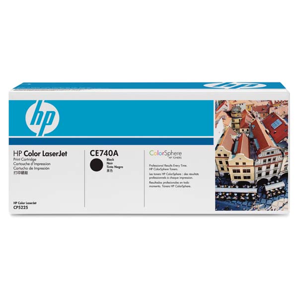 Toner HP CE740A, Color LaserJet CP5225, black, 307A, originál