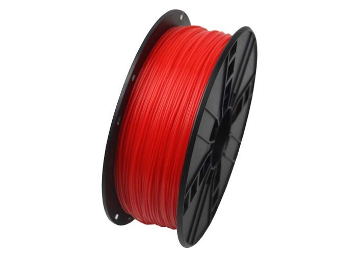 Tisková struna Gembird (filament) ABS, 1,75mm, 1kg, fluorescentní, červená