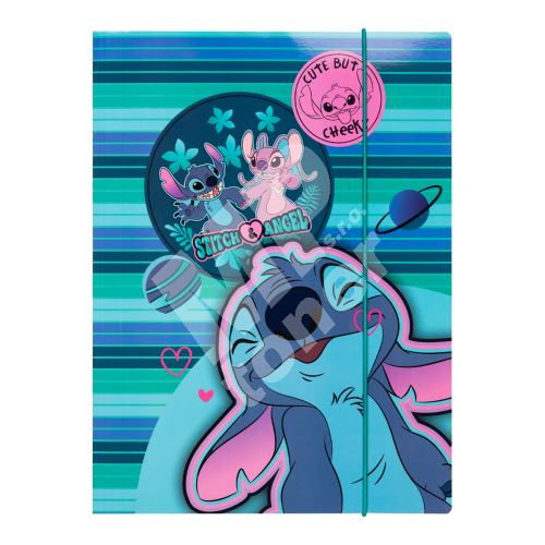 Školní desky s gumičkou Colorino A4, Stitch 1