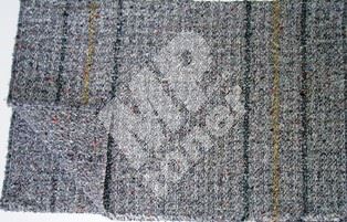 Clanax Hadr tkaný šedý na podlahu 80 x 50 cm 1 kus 1