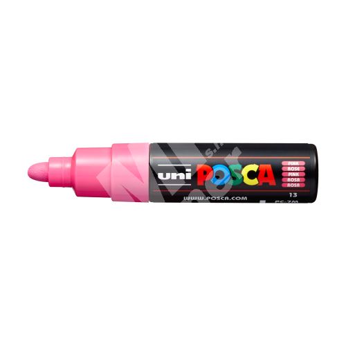Uni Posca PC-7M akrylový popisovač, 4,5-5,5 mm, růžový 1