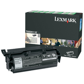 Toner Lexmark T650DN, černá, 0T650H11E, return, originál