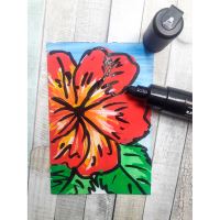Uni Posca PC-7M akrylový popisovač, 4,5-5,5 mm, sv. modrý 8 (7)