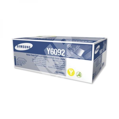 Toner Samsung CLT-Y6092S/ELS, SU559A, yellow, originál 1