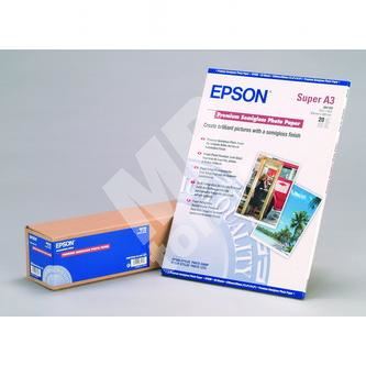 Epson Premium Semigloss Photo Paper, pololesklý, bílý, A3+, 250 g/m 1