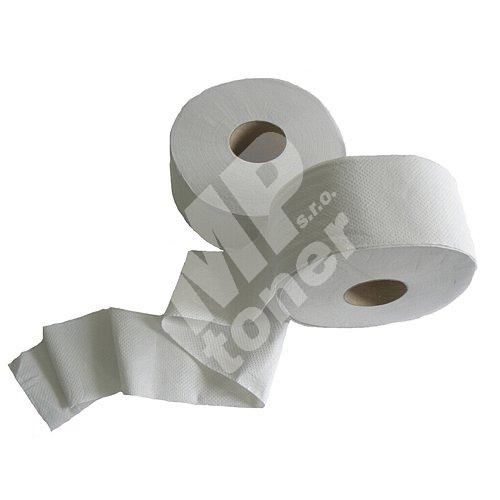 Toaletní papír Jumbo 280, jednovrstvý, šedý 1